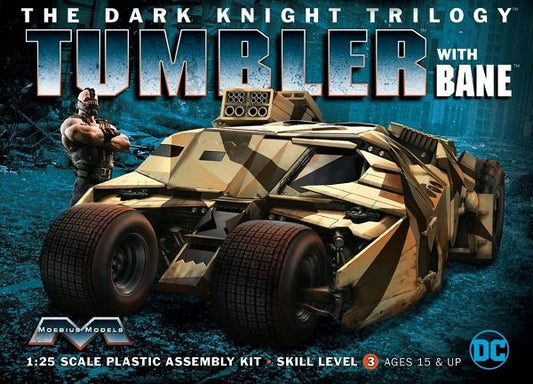 Moebius - Dark Knight Armored Tumbler W/Bane 1:25