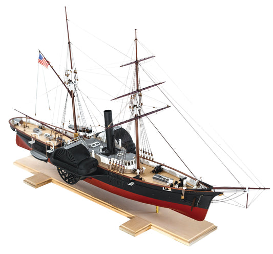 USCG Harriet Lane Steam Paddle Cutter & Gunboat 1857 1:96 Scale
