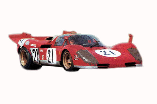 Tameo - MTG003 I.Giunti - N.Vaccarella - M.Andretti Ferrari 512 S 12HRs. Sebring 1970 1/43 Scale