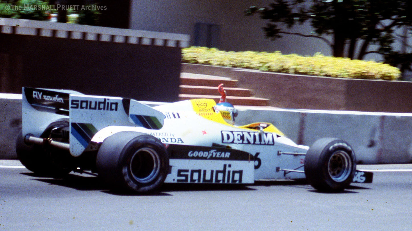 Tameo - SLK032 Williams FW09 Honda - 1984 - White Metal Car Kit - Scale 1:43, Made in Italy