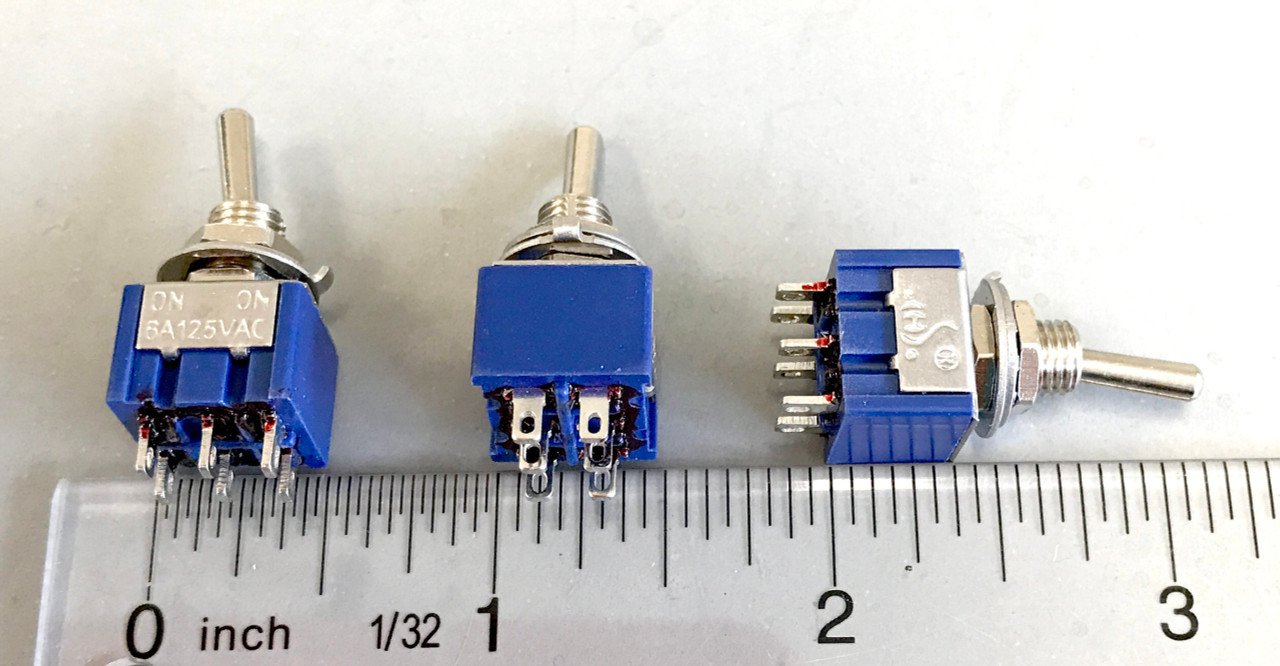 Nce Corporation - On/On Dpdt Toggl Swtch 125V/5A