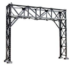 Nj International - Ho Signal Bridge Std 2trk Blk