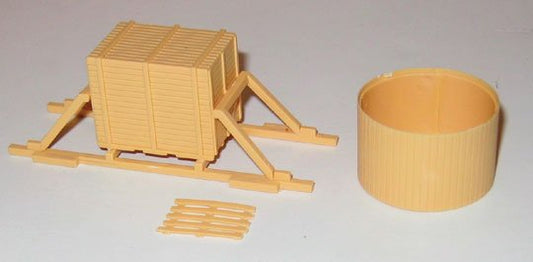 Nj International - Ho Large Freight Crate 2pc