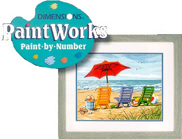 Paint Works - Beach Chair Trio Med