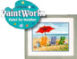 Paint Works - Beach Chair Trio Med