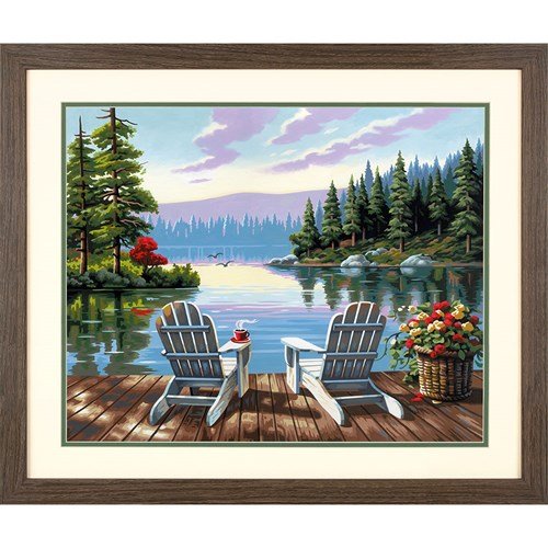 Paint Works - Lakeside Morning 20 X 16