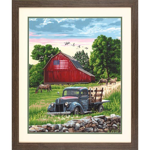 Paint Works - Summer Farm PBN 16x20