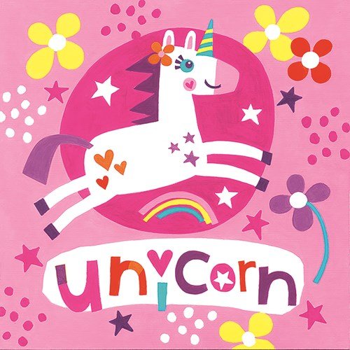 Paint Works - Unicorn PBN 9x9 Beginner