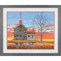 Paint Works - Home at Sunset PBN 20x16