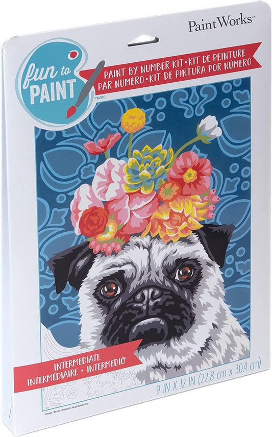 Paint Works - Social Anxiety Dog
