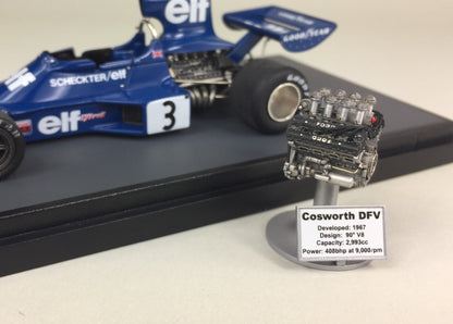 Tameo - 1967 - 1976 Ford Cosworth DFV F1 V8 Engine 1:43 Scale Kit