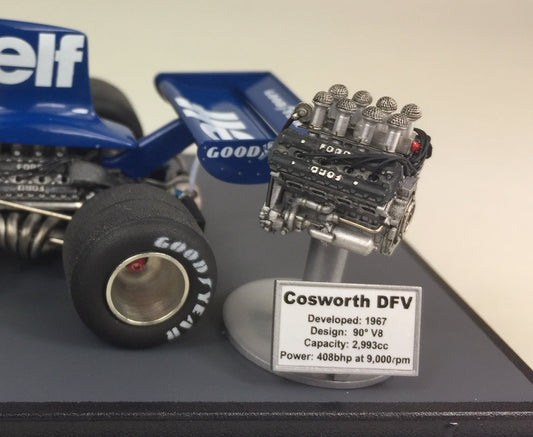 Tameo - 1967 - 1976 Ford Cosworth DFV F1 V8 Engine 1:43 Scale Kit
