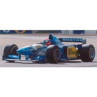 Tameo - TMK206 Bennetton B-195 Renault - 1995 - White Metal Car Kit - Scale 1:43, Made in Italy