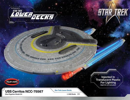 Polar Lights - ST Lower Decks USS Cerritos 1:1400