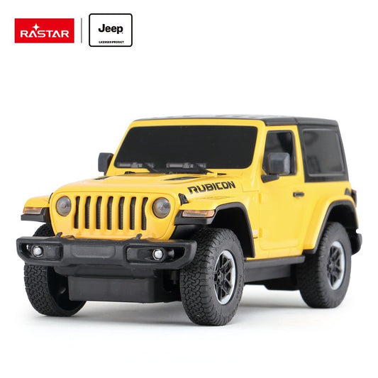 Rastar - Jeep Wrangler r/c 1:24 Yellow