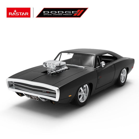 Rastar - 1970 Dodge Charger R/T w/blwr Black