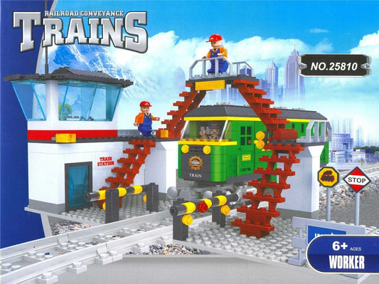 Rr Conveyance Train - Loco W/switch Tower