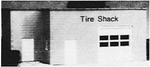 Rix - Ho Tire Shack Kit