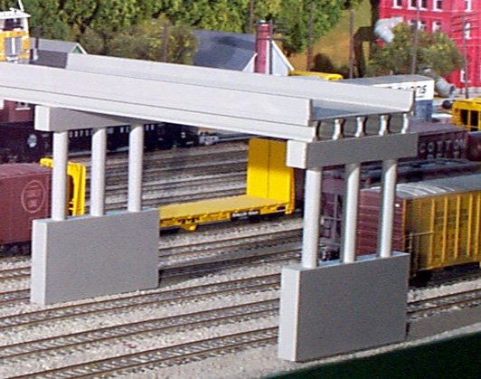 Rix - Ho Modern Hiway Overpass W/pr