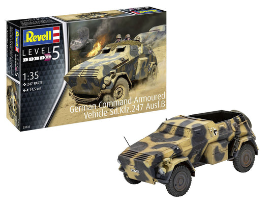 Revell - 1/35 German Armoured Command Car Sd. Kfz. 247 Ausf