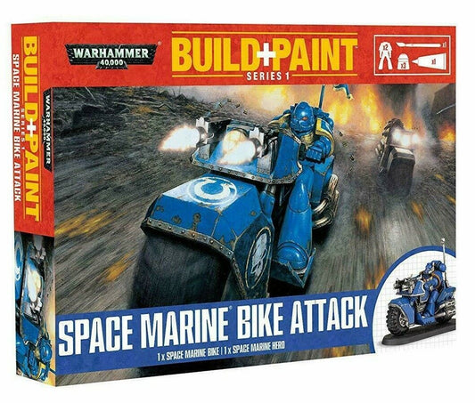 Revell - 40000 Space Marine Bike Attack Build & Paint Set