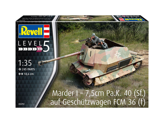 Revell - Marder I 7.5cm Pa.K. 40 (Sf) 1:35