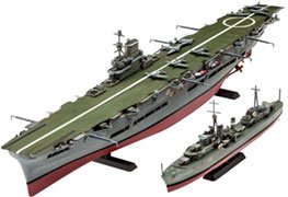 Revell - HMS Ark Royal & Tribal 1:720