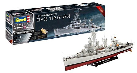 Revell - German Destroyer Class 119 Z1/Z5 1:144