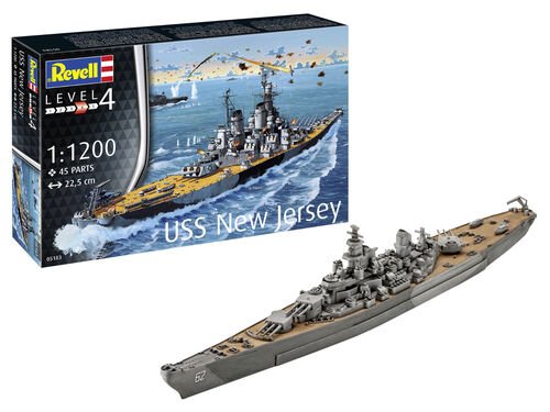 Revell - Battleship USS New Jersey 1:1200