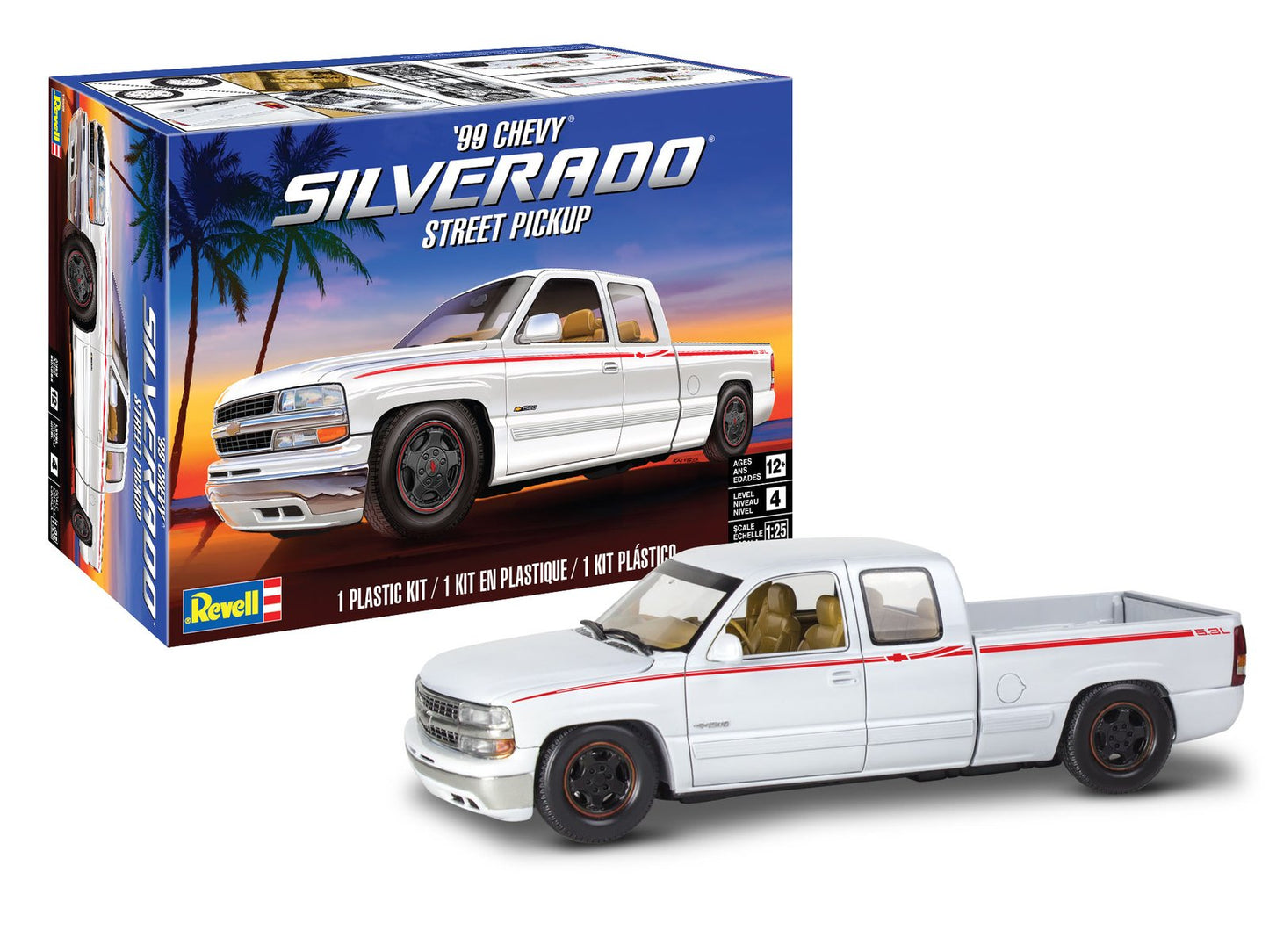 Revell - '99 Chevy Silverado Street Pickup 1:25