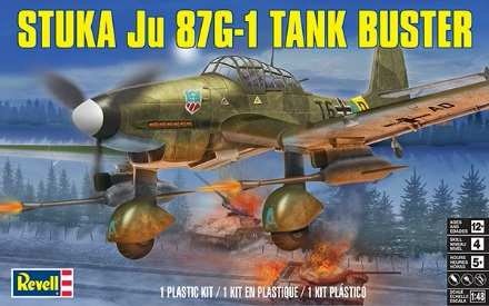 Revell - Stuka Dive Bomber Ju87G-1 1:48
