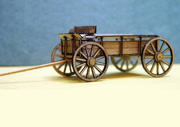 Rs Laser - O Horse Drawn Farm Wagon