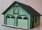 Rs Laser - Ho Cape 2 Car Garage