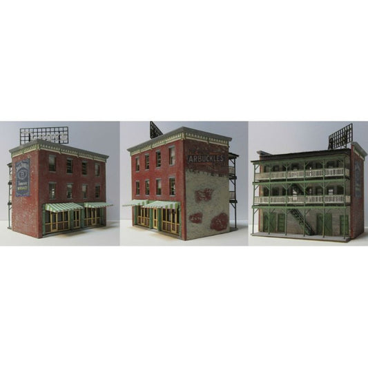Rs Laser - Ho Down Town Brick Building