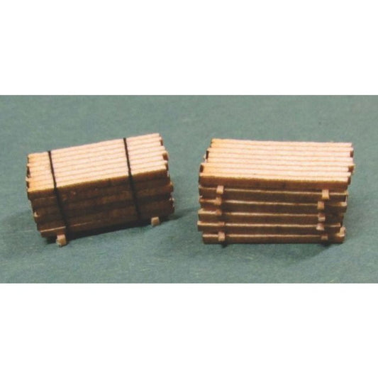 Rs Laser - HO Lumber Stacks 12'