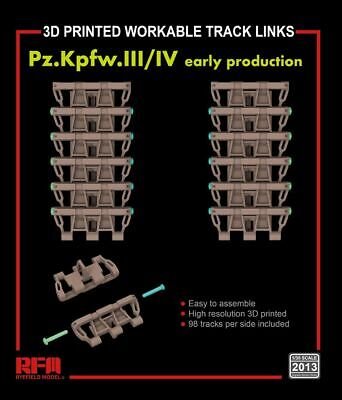Ryefield - 3D Printed Workable Track Links Pz.Kpfw.