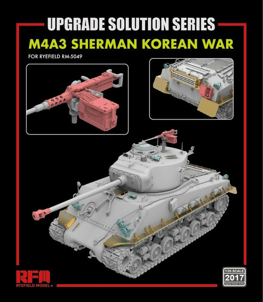 Ryefield - Upgrade Set M4A3 76W HVSS Sherman 1:35