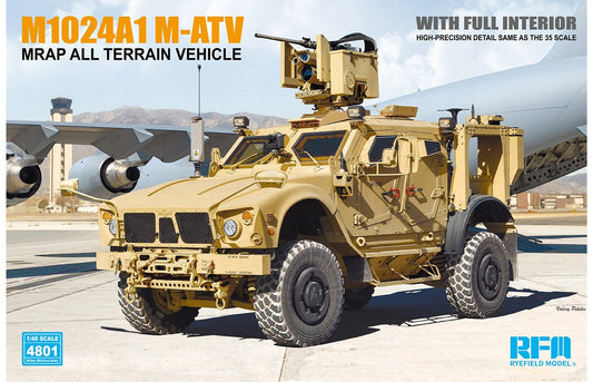 Ryefield - M1024A1 1-ATV MRAP w/interior 1:48