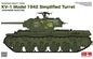 Ryefield - KV-1 Model 1942 Simplified Turret 1:35