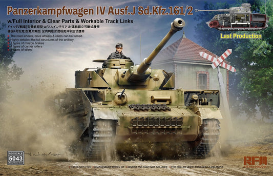 Ryefield - Pz. Kpfw.IV Ausf J Last w/full int 1:35