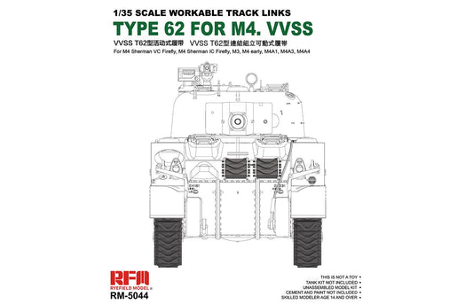 Ryefield - Workable Track Links for M3 M4A1..1:35