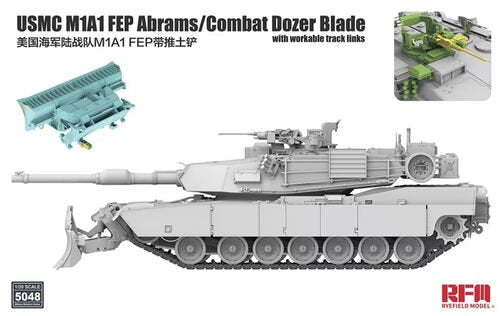 Ryefield - M1A1 FEP Abrams Combat Dozer Blade 1:35