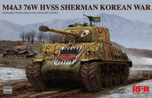 Ryefield - M4A3 76W HVSS Sherman Korean War 1:35