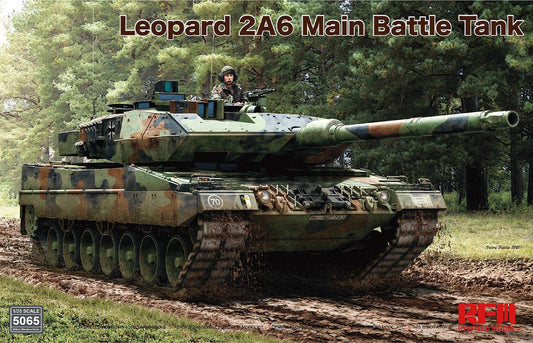 Ryefield - Leopard 2A6 MBT w/workable tracks 1:35