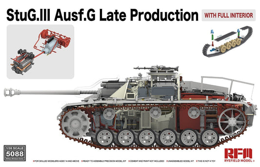 Ryefield - Stug.III Ausf G Late w/full Int 1:35