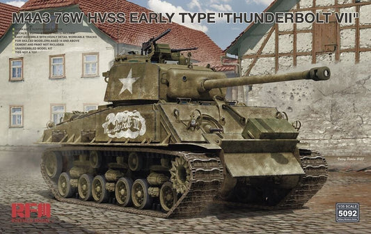 Ryefield - M4A3 76W HVSS Sherman Thunderbolt 1:35