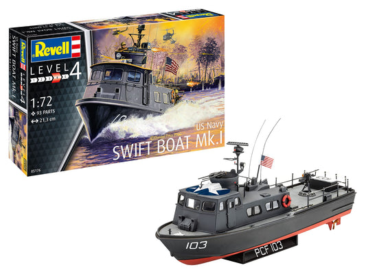 Revell - Model Set US Navy SWIFT BOAT Mk.II 1:72