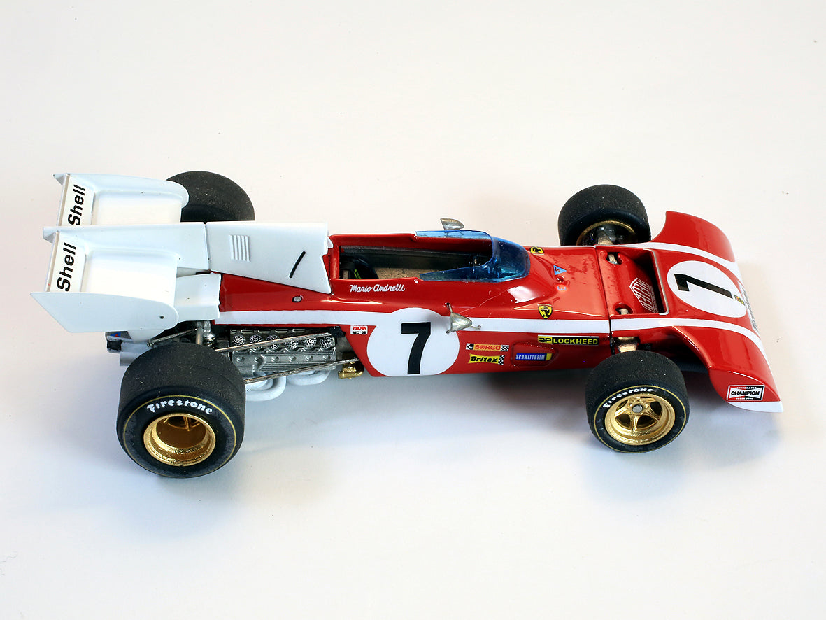 Tameo - SLK126 Ferrari 312B2 South African G.P. 1972 - J.Ickx-M.Andretti-C.Regazzoni - Scale 1:43
