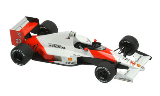 Tameo - SLK016 McLaren MP4/5B Honda - 1990 - White Metal Car Kit - Scale 1:43, Made in Italy