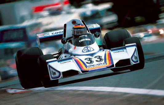 Tameo - SLK058 Brabham BT44B Ford Cosworth - 1976 - White Metal Car Kit - Scale 1:43, Made in Italy